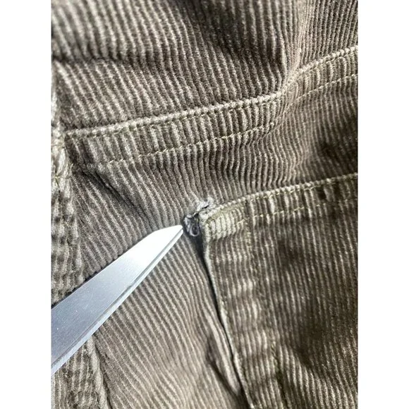Patagonia Organic Cotton Brown Corduroy Pants Men size 33 Classic 31" - Picture 7 of 16